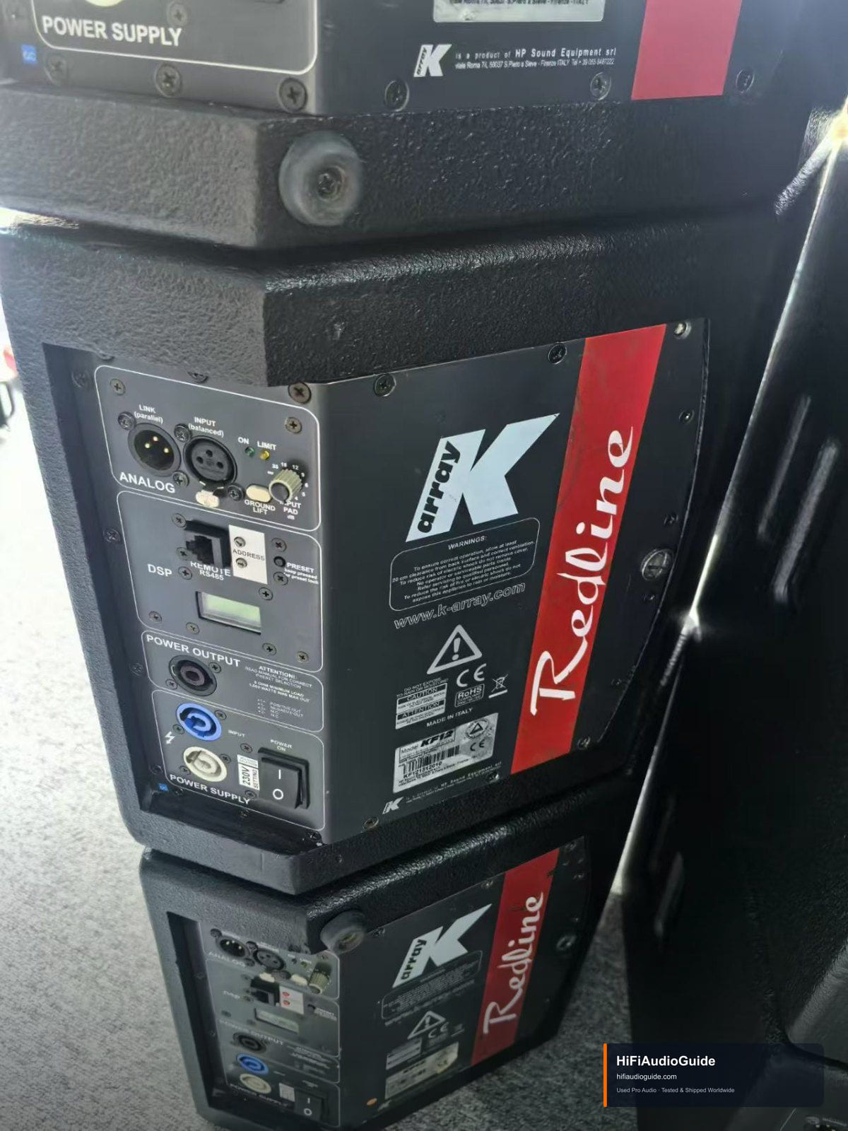 Subwoofer Amplificado K-array Vi1 Redline (Usado, Não Testado)